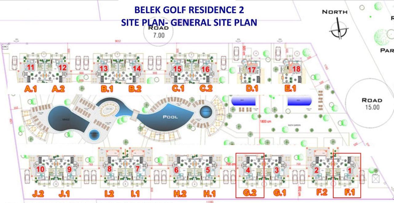 Belek Golf Residence 2 Exteriör bild